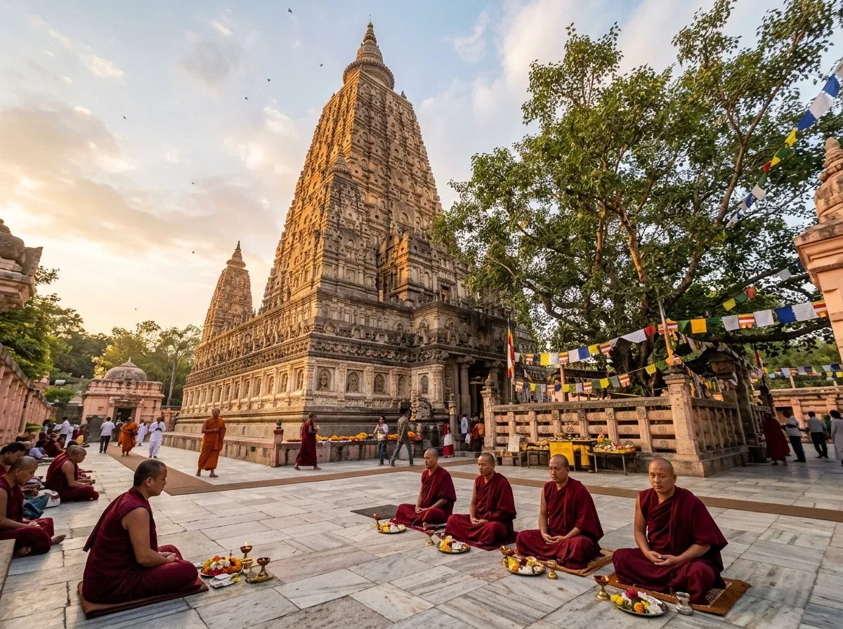 Mahabodhi Temple in Bodh Gaya