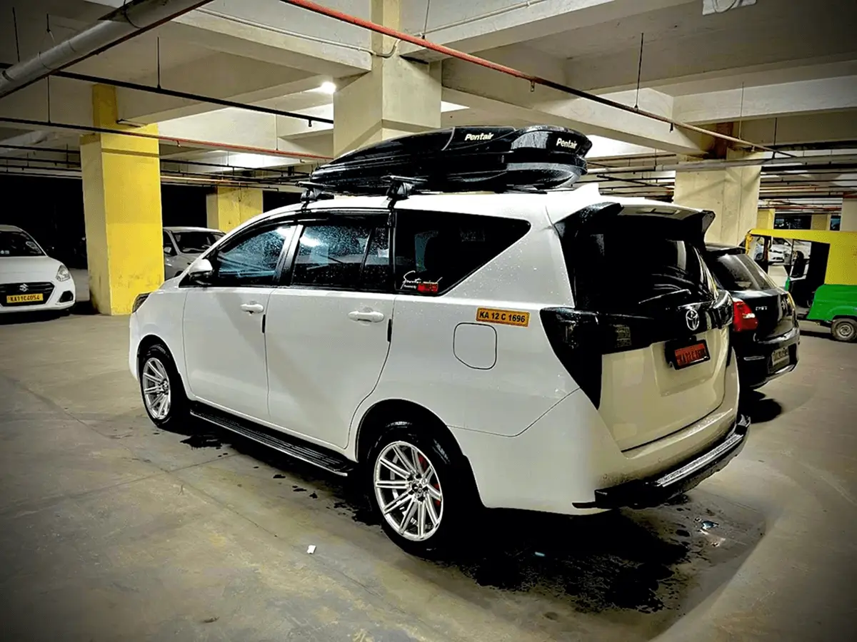 Toyota Crysta luxury SUV for family outings Bangalore