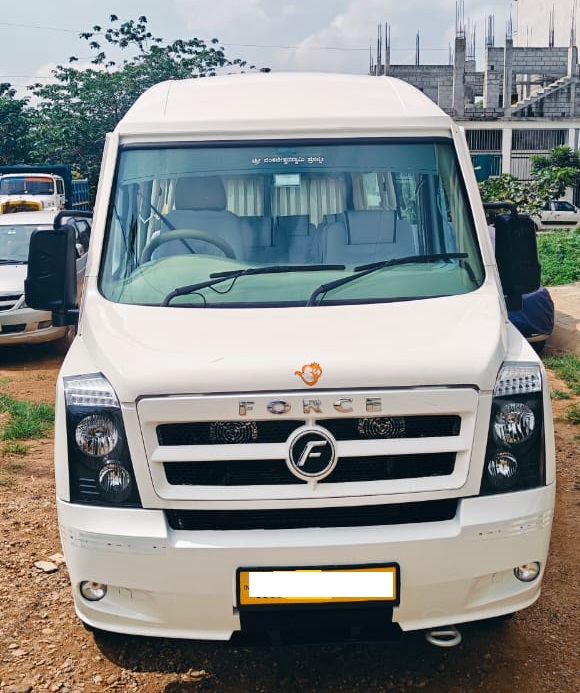 luxury tempo traveller for rent in bangalore near me