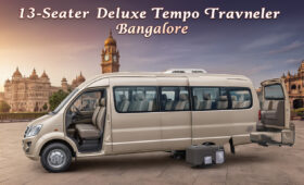 13-Seater Deluxe Tempo Traveller Bangalore