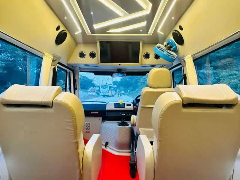 tempo traveller used for