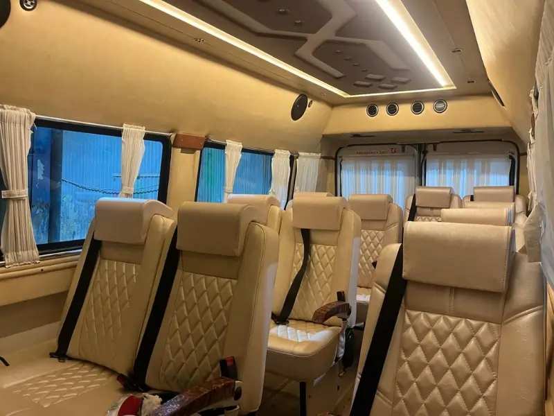 13 Seater Deluxe Tempo Traveller