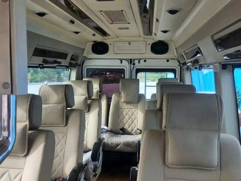 ultra luxury tempo traveller Bangalore